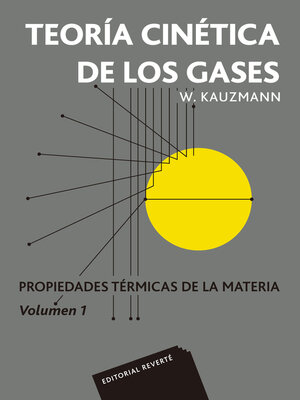 cover image of Teoría cinética de los gases